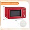 Retro 700W Microwave Oven Countertop with 5 Micro Power Settings and Auto Cook